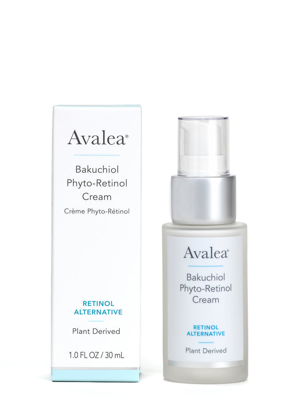 Retinol Alternative Skincare Product, Bakuchiol Phyto Retinol Face Cream, Avalea Skincare